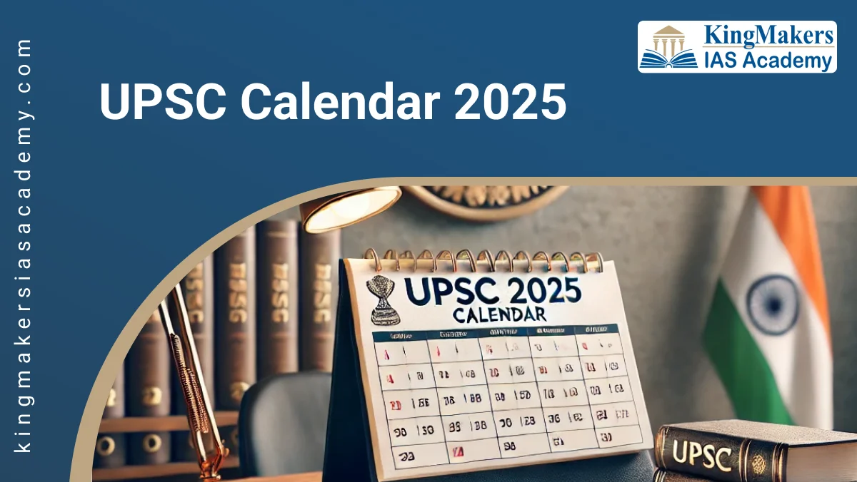 UPSC Calendar 2025