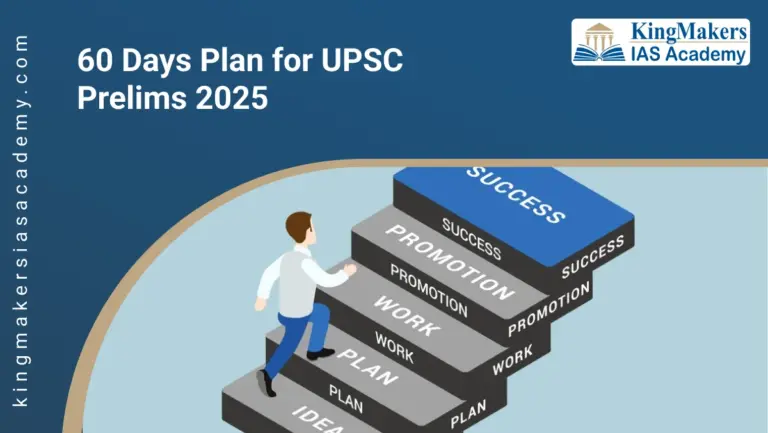 60 Days Plan for UPSC Prelims 2025