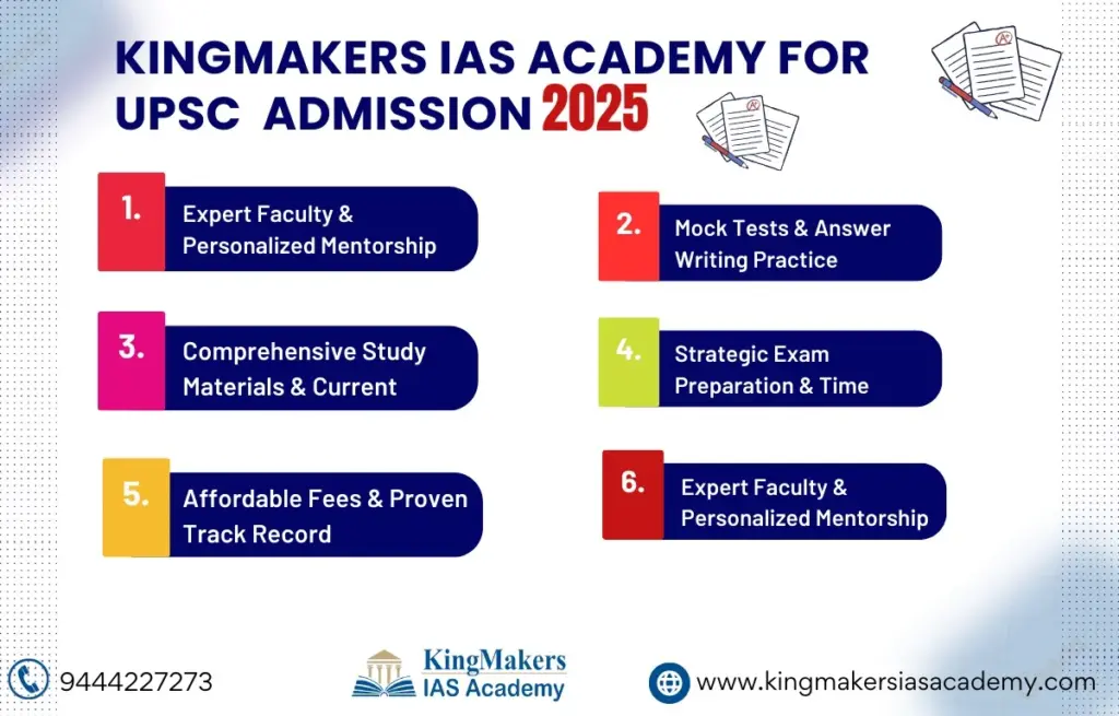 UPSC Admission 2025 | KingMakers IAS Academy